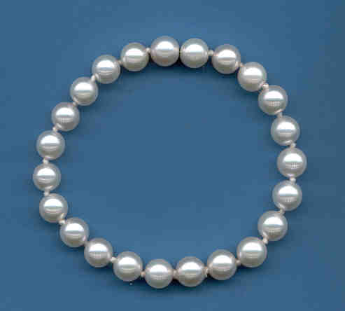 AA Grade 7-7.5MM Japanese Akoya Cultured Pearl Bracelet w/Mystery Clasps, 7 Inches