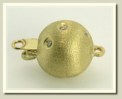 10 - 12.65MM Dark Golden South Sea Pearl Necklace 14K Diamond Clasp 18in.