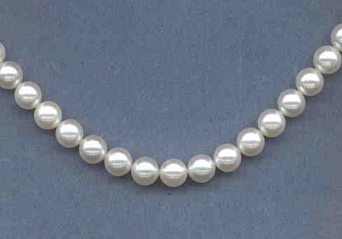 6.5-7MM Chinese Akoya Cultured Pearls, White, Grade AA