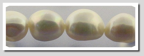 AA Grade 11-12MM White Baroque Chinese Freshwater Cultured Pearls