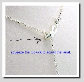 10X13MM Gray Tahitian Pearl Lariat Necklace Sterling Silver Adjustable, 22in 