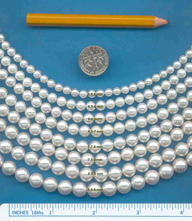 Pearl Size Guide  Pearls, Pearl jewelry, Pearl size