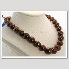 Chocolate Colored Pearl Necklaces