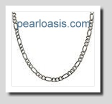 1.8MM Figaro Link Chain 16in 925 Sterling Silver 