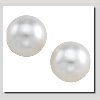 South Sea White Pearl Earring Studs